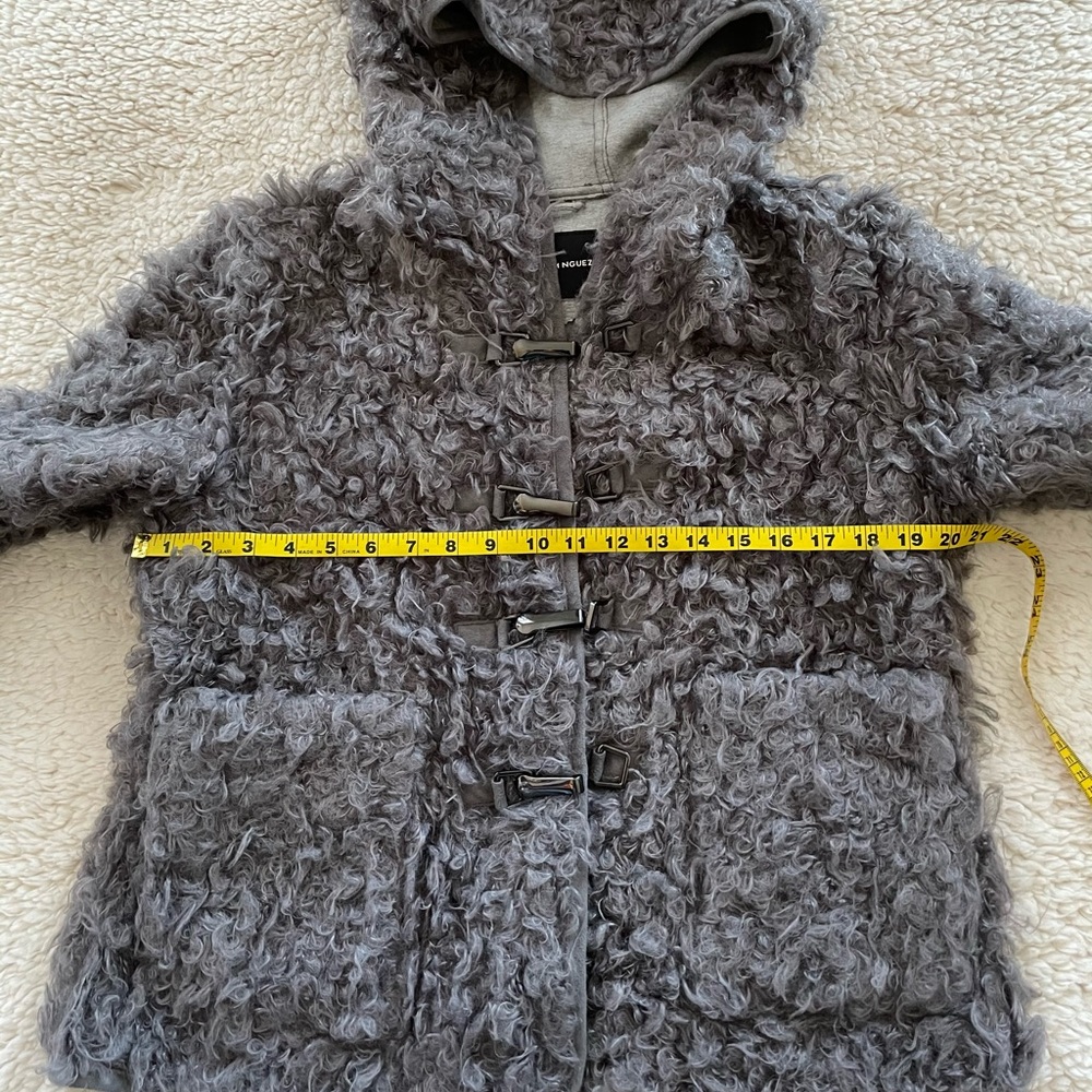 Women’s Adolfo Dominguez Cozy Warm Fuzzy Jacket 8 - Picture 2 of 15